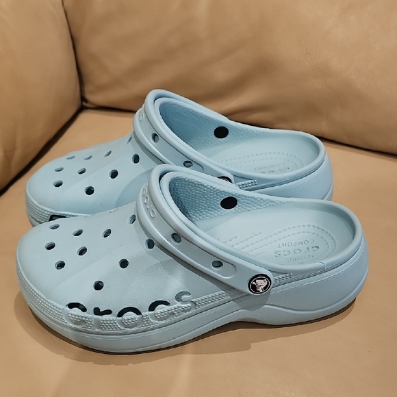 CROCS  Clogs - Sky Blue - Picture 2 of 4